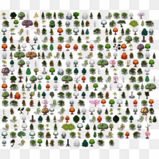 Height32 Trees Mega Pack Cc By 3 0 - Apple, HD Png Download