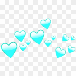 #blue #heart #crown #heartcrown #bynisha #sticker #decoration - Stitch Picsart, HD Png Download