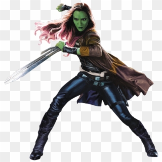 Gamora Png - Guardians Of The Galaxy Vol 2 Gamora, Transparent Png