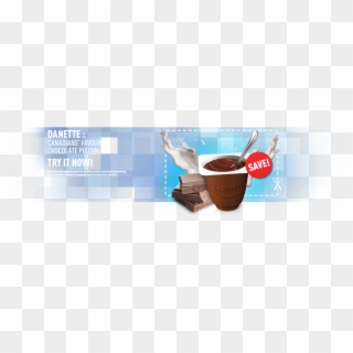 Danette Is The New Dairy Dessert Made For Sharing - Jello Dark Chocolate Pudding Cup, HD Png Download