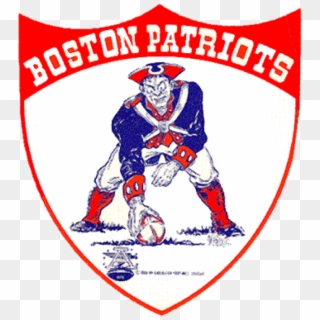 New England Patriots Iron On Stickers And Peel-off - Boston Patriots Old Logo, HD Png Download