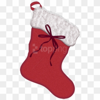 Free Png Red Christmas Stocking Png - Christmas Stocking, Transparent Png