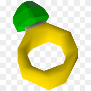 Emerald Ring Runescape, HD Png Download