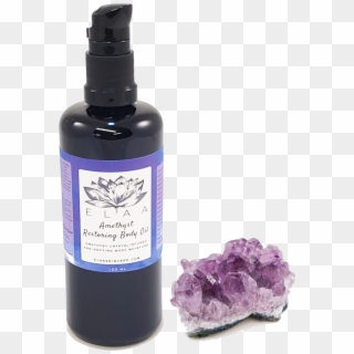 Lavender Vanilla Amethyst Restoring Body Oil, HD Png Download