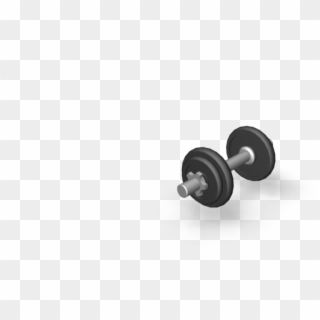Dumbell - Monochrome, HD Png Download