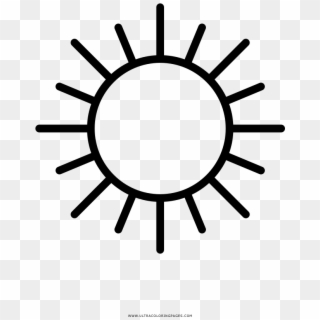 Sun Coloring Page Ultra Pages Pictures, HD Png Download