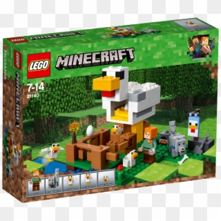 Lego The Chicken Coop - Lego Minecraft Chicken Coop, HD Png Download