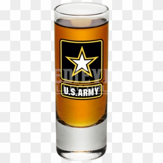 Army Star Logo Shooter Glass - Us Army, HD Png Download