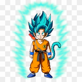 Kid Goku Png - Kid Goku Ssj God, Transparent Png