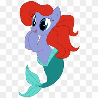 Ariel Pinkie Pie Belle Princess Jasmine Fish Mammal - My Little Pony Ariel, HD Png Download