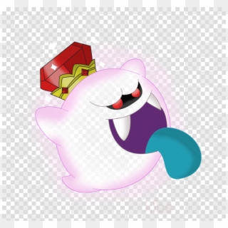 King Boo Clipart Luigi's Mansion - King Boo Luigis Mansion, HD Png Download