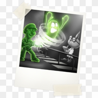 Read All About The Birth Of This Greener Ghost-grabbing - Cartoon, HD Png Download