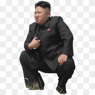 Kim No Dong Meme Ready Squat Pose - North Korea, HD Png Download