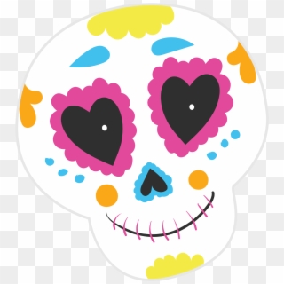 Our First Día De Los Muertos - Skull, HD Png Download