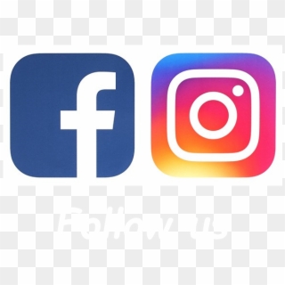 Follow Us On Facebook And Instagram - Graphic Design, HD Png Download