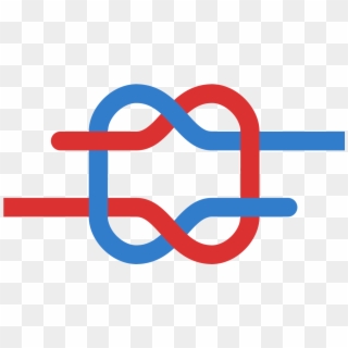 Granny Knot , Png Download - Square Knot, Transparent Png