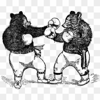 This Free Icons Png Design Of Boxing Bears - Bear In Boxing Gloves, Transparent Png