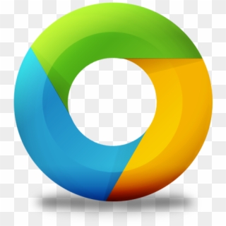 Chrome - Circle, HD Png Download