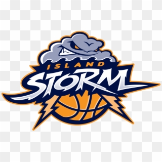 Island Storm Basketball - Island Storm Basketball Logo, HD Png Download