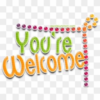 Welcome Clipart Transparent Background - You Re Welcome, HD Png Download