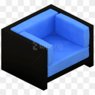 Free Png Vip Blue Velvet Chair Png - Loveseat, Transparent Png
