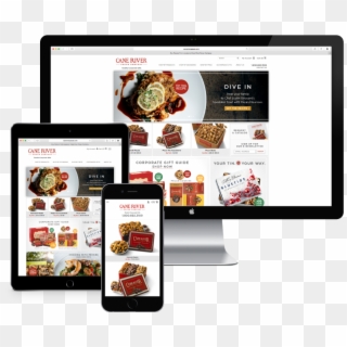 Example Of Website Using Responsive Design, HD Png Download