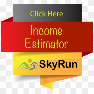 Income Estimator Button - Graphic Design, HD Png Download