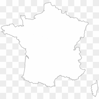 Map France Png - France Map White Png, Transparent Png