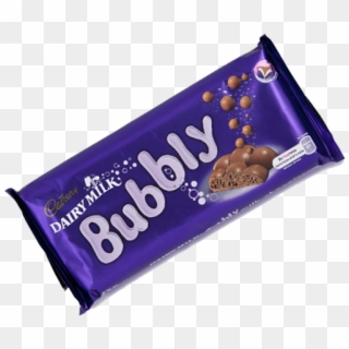 Chocolat Cadbury Dairy Milk Bubbly 87g, HD Png Download