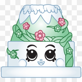 Sakura Cake - Shopkins Sakura Cake, HD Png Download