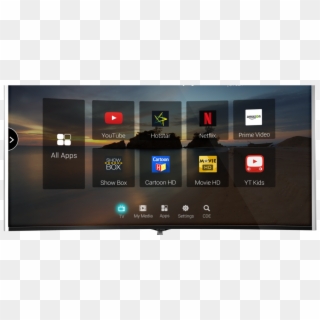 Cloud Tv App Screen, HD Png Download