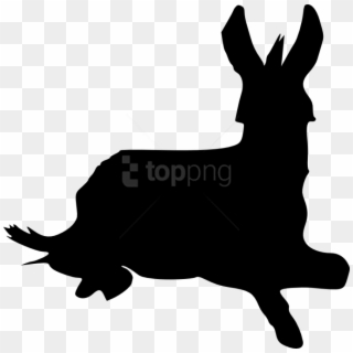 Free Png Donkey Silhouette Png - Illustration, Transparent Png