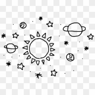 #tumblr #space #sky #sun #earth #mars #star #stars, HD Png Download