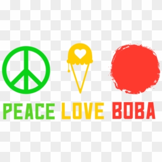 Boba , Png Download - Peace Love Rescue, Transparent Png