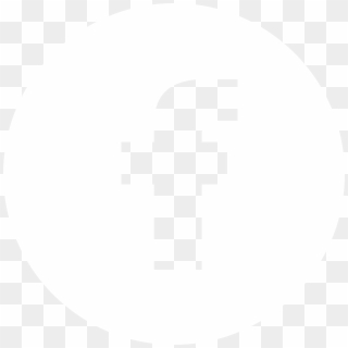 facebook logo png white circle