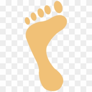 Feet Clipart Pair Foot - Footprints, HD Png Download