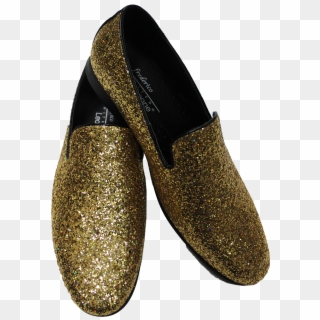 Picture Of Gold Sparkle Shoe Picture Of Gold Sparkle, HD Png Download