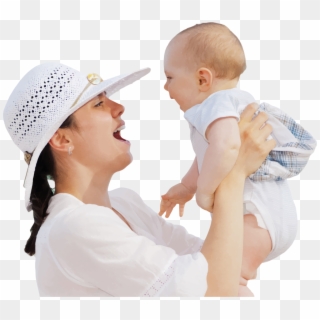 Mother And Baby Having Fun Png - Child, Transparent Png