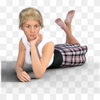 Feet - Sitting, HD Png Download