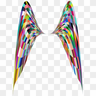Clipart Colorful Angel Wings - Colorful Angel Wings Png, Transparent Png