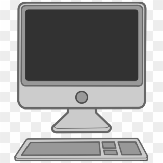 28 Collection Of Mac Computer Clipart - Clip Art Computer, HD Png Download