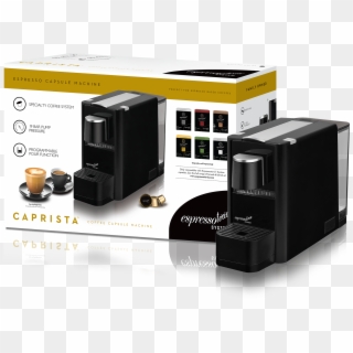 Buy 6 Coffee Pod Packs, Get Free Espressotoria Machine - Espressotoria Caprista Espresso Coffee Pod Machine, HD Png Download
