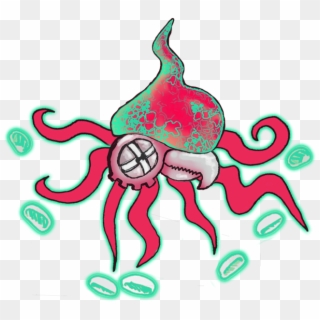 Transparent Background Ink Squid Gif - Transparent Background Squids Gif, HD Png Download