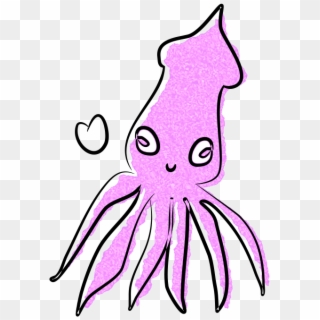 Squid Clipart Free Clipart Loving Squid Holyseamonkeys - Cumi Cumi Animasi, HD Png Download