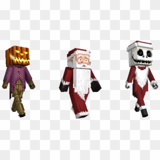 Jack Skellington And His Fearsome Friends Are All Here, - Nightmare Before Christmas Minecraft Mashup Pack, HD Png Download