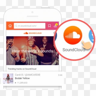 Soundcloud Icon Instube - Soundcloud, HD Png Download
