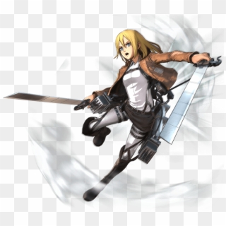 Attack On Titan Transparent Image - Attack On Titan Historia Game, HD Png Download