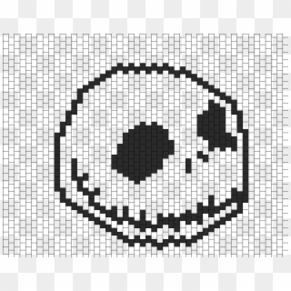 Jack Skellington Bead Pattern - Pixel Art Gravity Falls Pato, HD Png Download
