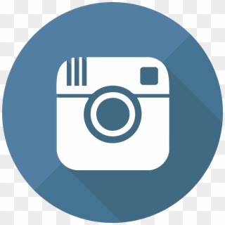 Instagram Flat Icon Png, Transparent Png