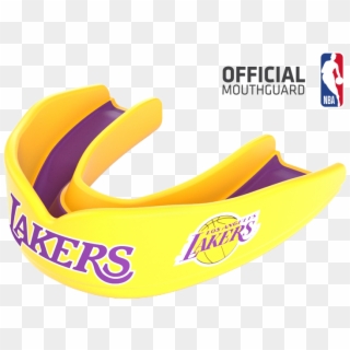 Los Angeles Lakers Nba Basketball Mouthguard - Boat, HD Png Download